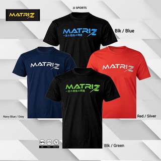 เสื้อยืดแบดมินตัน Matriz แบบแห้งเร็ว