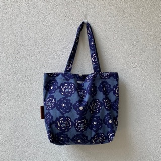 Somethinglace — “Midnight flower” tote bag #somethinglace