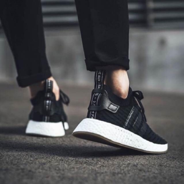 Kejserlig Antologi Svane Adidas NMD R2 PK Japan Black แท้💯✔️ | Shopee Thailand