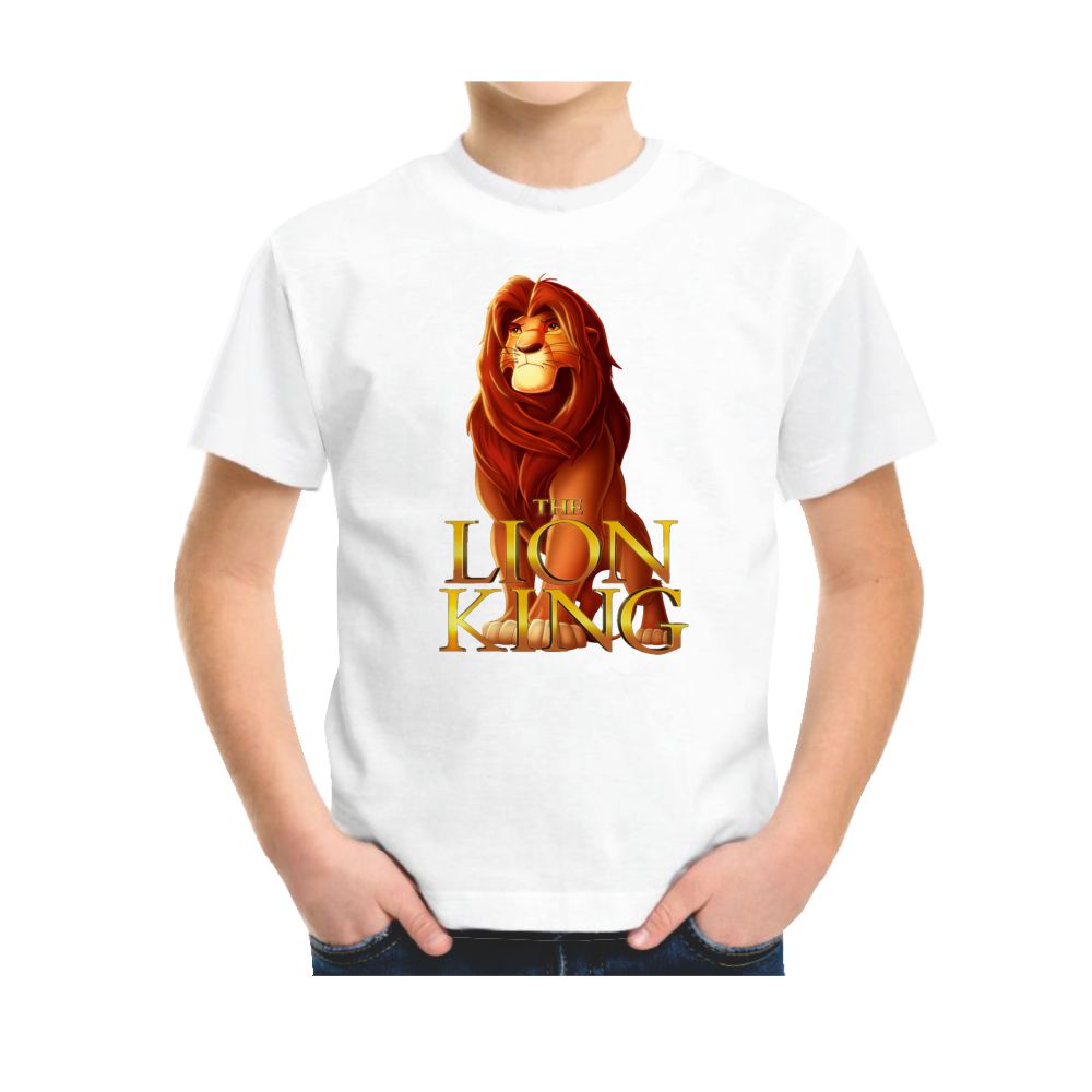 เสื้อยืดเด็ก The Lion King Mufasa - เสื้อยืดการ์ตูน