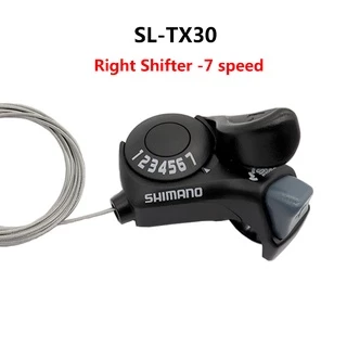 Shimano Tourney SL TX30 คันเกียร์จักรยาน 6s 7s 18s 21s ความเร็ว SL-TX30 Shifters รวมสายเกียร์ด้านใน
