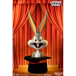 gachabox Bugs Bunny Tophat Bust Collectible Figure by Soap Studio - Looney Tunes Warner Brothers ของแท้ พร้อมส่ง