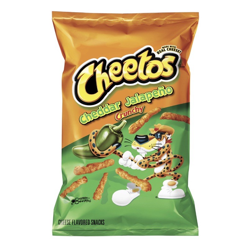 Cheetos Cheddar Jalapeno Cheese Snack