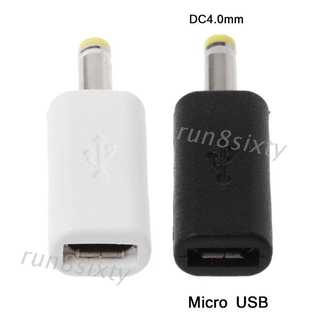 Rxsix Micro Usb Female To Dc 4 . 0x1 . 7 mm Male อะแดปเตอร์แปลงแจ็คเสียบชาร์จสําหรับ Sony Psp And More