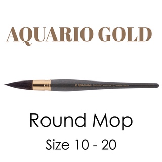 ESCODA พู่กันสีน้ำ Joseph Zbukvic AQUARIO GOLD หัวกลม AQUARIO GOLD JOZEPH ZBUKVICROUND MOP SQUIRREL S/H E21140XXXX