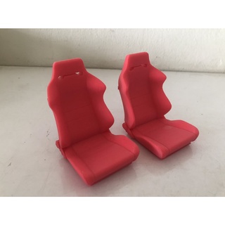 เบาะ RECARO 1/10 สำหรับใส่รถบังคับของเล่น 2 ชิ้น