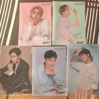 แฟ้ม Got7 x The FaceShop ของแท้