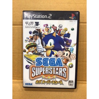 แผ่นแท้ [PS2] Sega Superstars (Japan) (SLPM-62554 | 62559) Superstar Super Star Stars