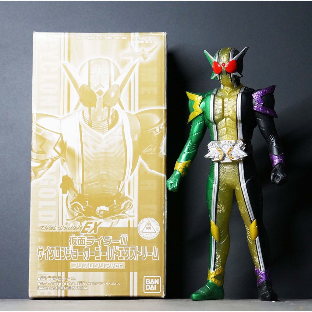 Bandai Double W 6.6 นิ้ว มดแดง มาสค์ไรเดอร์ Soft Vinyl Masked Rider Cyclone Joker Gold Extreme Kamen