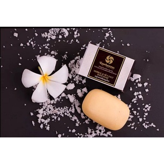 สบู่สมุนไพร สบู่ดอกเกลือ Herbal bath soap sea salt soap