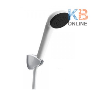 BA03-50 ฝักบัวสายอ่อน (ขาว) ขนาด Ø 7 ซม.พร้อมสาย BA03-50 Hand Shower Set (1 function) White Ø 7 cm. KARAT FAUCET