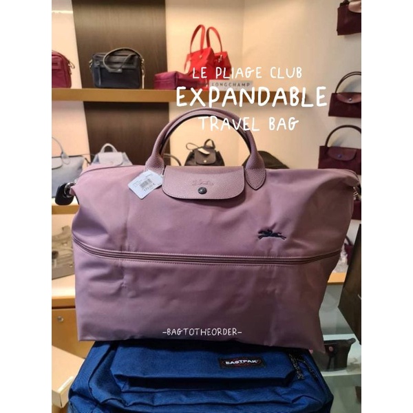 🇫🇷แท้💯(Travel bag) longchamp expandable