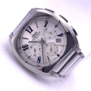 ORIS Frank Sinatra Chronograph Automatic 7574 ขนาด 41x42 mm.