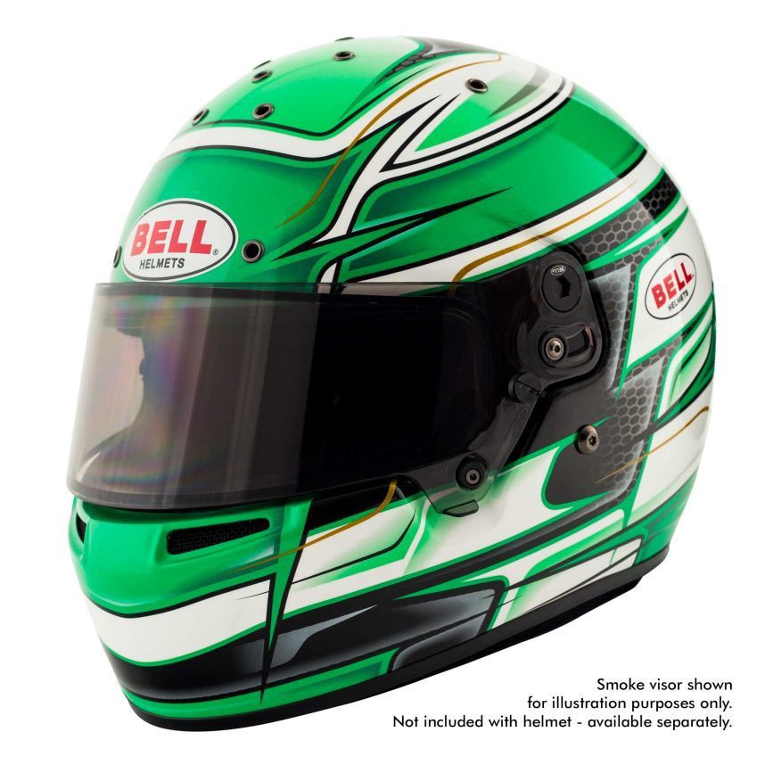 หมวกกันน็อค Bell KC7-CMR Kart Helmet - Venom Green