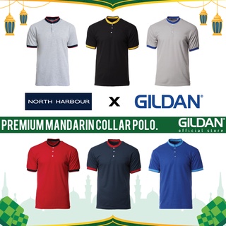 Gildan x NORTH HARBOUR Raya เสื้อโปโล ผ้าฝ้าย โพลีเอสเตอร์ พรีเมี่ยม สําหรับผู้ชาย ผู้หญิง NHB2200 NHB2200