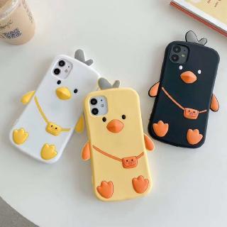 เคสโทรศัพท์ซิลิโคนลายการ์ตูนเป็ดน่ารักสําหรับ Xiaomi Redmi Note 8 / Redmi Note 8 Pro / Redmi Note 7 / Redmi K30  / K30 Pro / Redmi 9