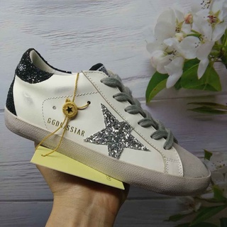 【สไตล์ล่าสุด!ขายดี!】51 GHB1 GGDB Golden Goose Delux* Bran* รองเท้าผ้าใบลําลอง สําหรับผู้ชาย ผู้หญิง เหมาะกับการเล่นกีฬา ไซซ์ 35-40 38-44