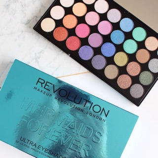 Makeup Revolution (MUR) - Ultra 32 Shade Eyeshadow Palette MERMAIDS FOREVER