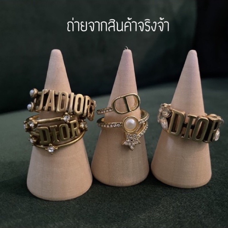 พร้อมส่งจากไทย แหวน D เกรดงานไฮเอน hiend ปั้มแบรนด์ ( • ө • )♡ อ่านรายละเอียดก่อนสั่งด้วยน้า