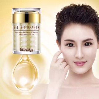 【Horec】Bioaqua Pure Pearls Cream ครีมบำรุงหน้า ครีมลดริ้วรอย รอยตีนกา ยกกระชับหน้า ช่วยให้ผิวหน้าใสตึง หน้าเด็ก