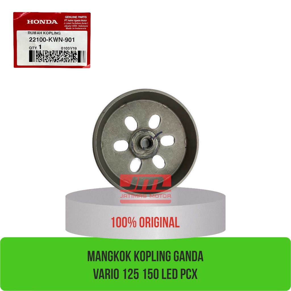 ชามครอบคลัชคู่ vario 125 150 led pcx 150 22100-KWN-901 22100-KWN-900