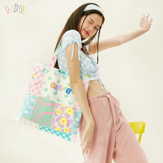 DADDY | Molly Tote กระเป๋าผ้าลายน่ารักสดใส