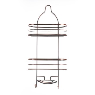 ชั้นแขวนติดผนัง 2 ชั้น MOYA H1818C เหล็กเคลือบสีBATH RACK WALL HUNG MOYA H1818C STEEL