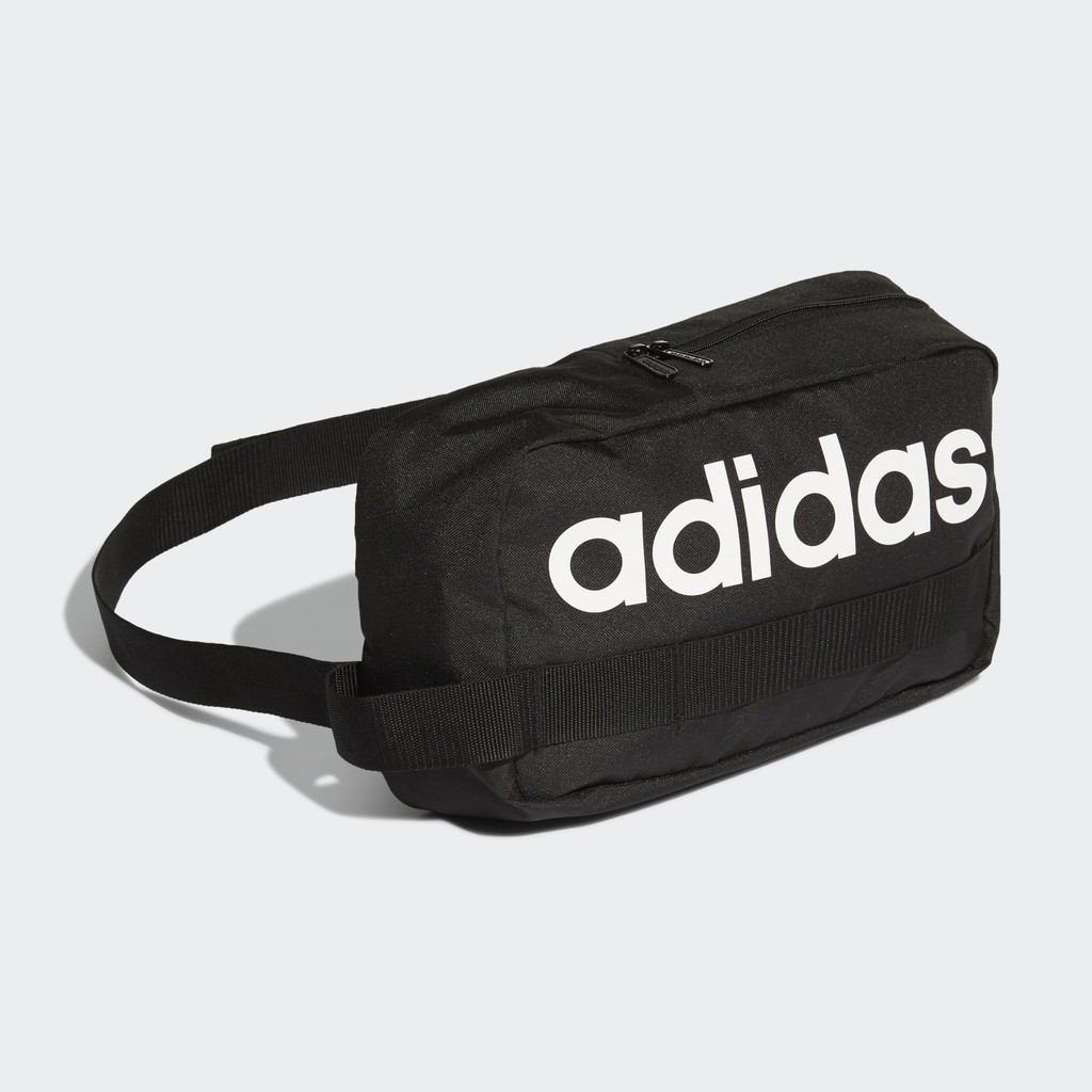 Adidas กระเป๋าสะพายข้าง Linear Core | Black/Black/White ( DT4823 )