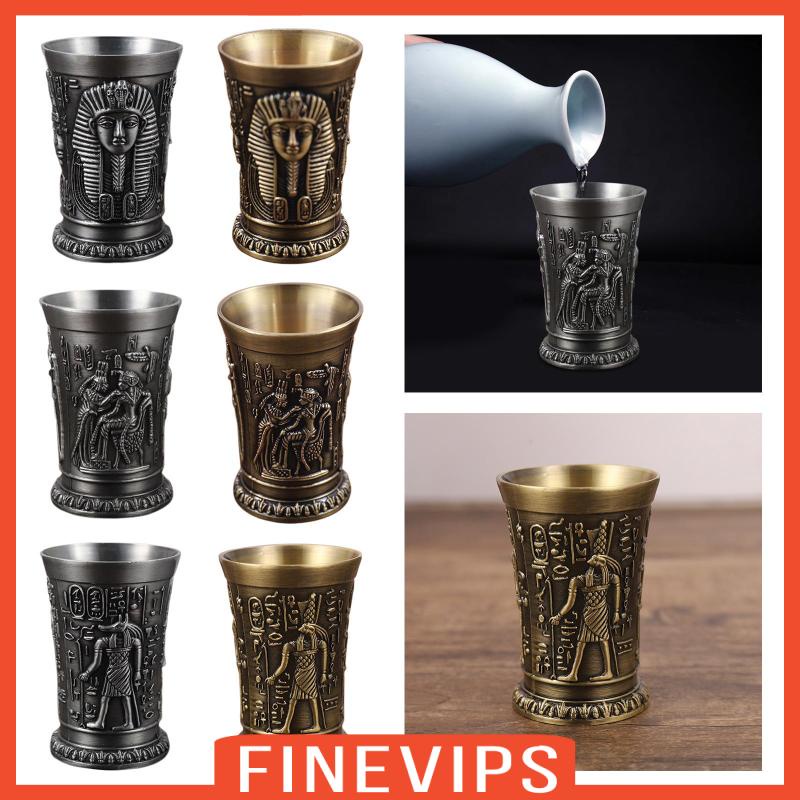 [FINEVIPS] แก้วเครื่องดื่ม สไตล์วินเทจ อุปกรณ์เสริม