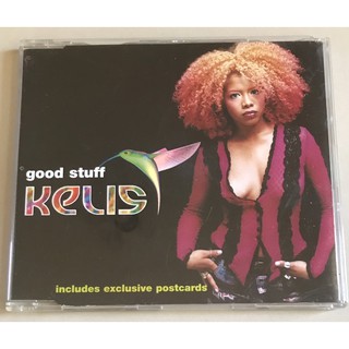 ซีดีซิงเกิ้ล ลิขสิทธิ์ มือ 2 สภาพดี...199 บาท “Kelis” ซิงเกิ้ล "Good Stuff” *แผ่นหายาก Made in EU*