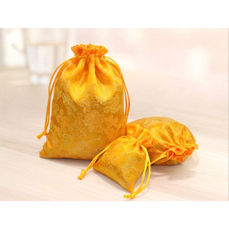 10 BIGSIZE FLOATING DRAGON PATTERN PRINTED DRAWING BAGS