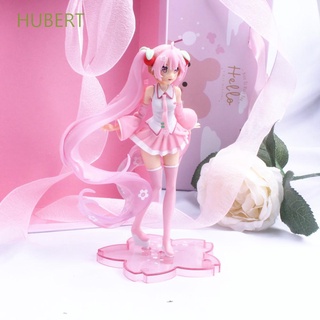 ฟิกเกอร์ Hubert Cute Miku Figure Miku Hatsune 14 เซนติเมตรสําหรับตกแต่งบ้าน