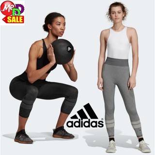 Adidas - ใหม่ กางเกงกระชับกล้ามเนื้อเจ็ดส่วนใส่ออกกำลังกาย ADIDAS WANDERLUST SEAMLESS HIGH-RISE 7/8 TIGHTS DT7976 DZ5600