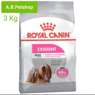 อาหารสุนัขเม็ดRoyal Canin สูตร Mini Exigent ขนาด 3 กก