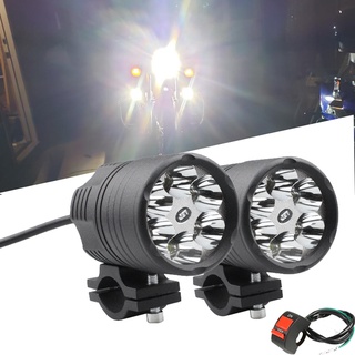 Additional Motorcycle Spotlights Headlight Fog Lights LED Driving Lamp For HONDA HORNET 900 CR 250 CB 750 CUB CBR 1100 X