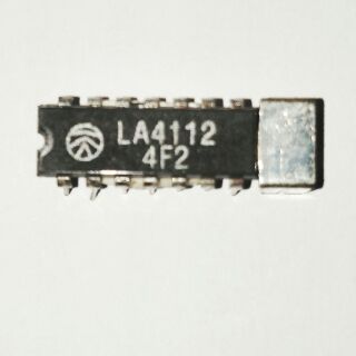 IC LA4112.(ของแท้ จากบริษัท) อะไหล่อิเล็กทรอนิกส์