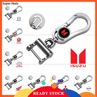 【New】Alloy Metal Logo Motorcycle Keychain Car keychain