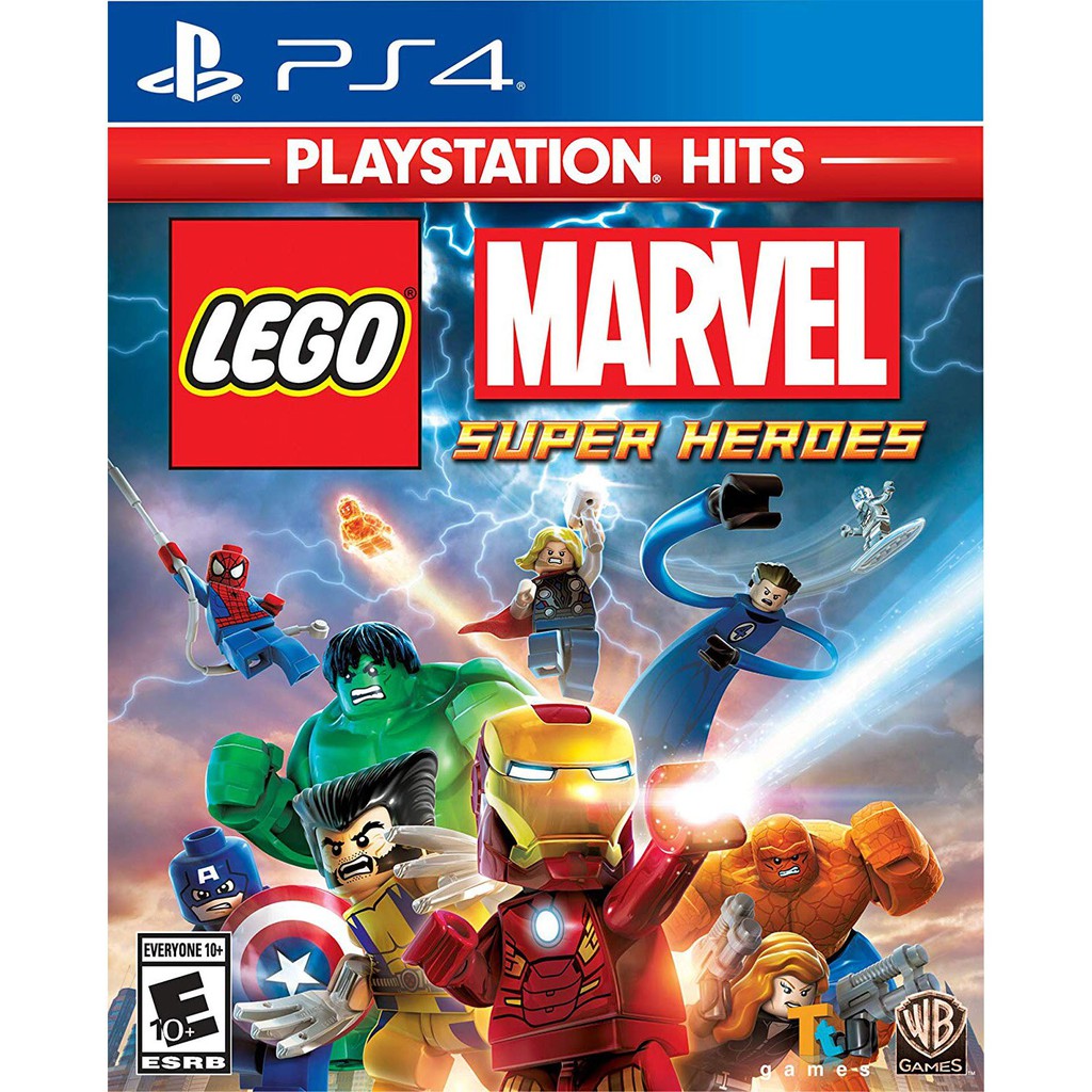 PS4 Lego Marvel Super Heroes PlayStation Hits (AllZone/US)(English) แผ่นเกมส์ ของแท้ มือ1 มือหนึ่ง ของใหม่ ในซีล