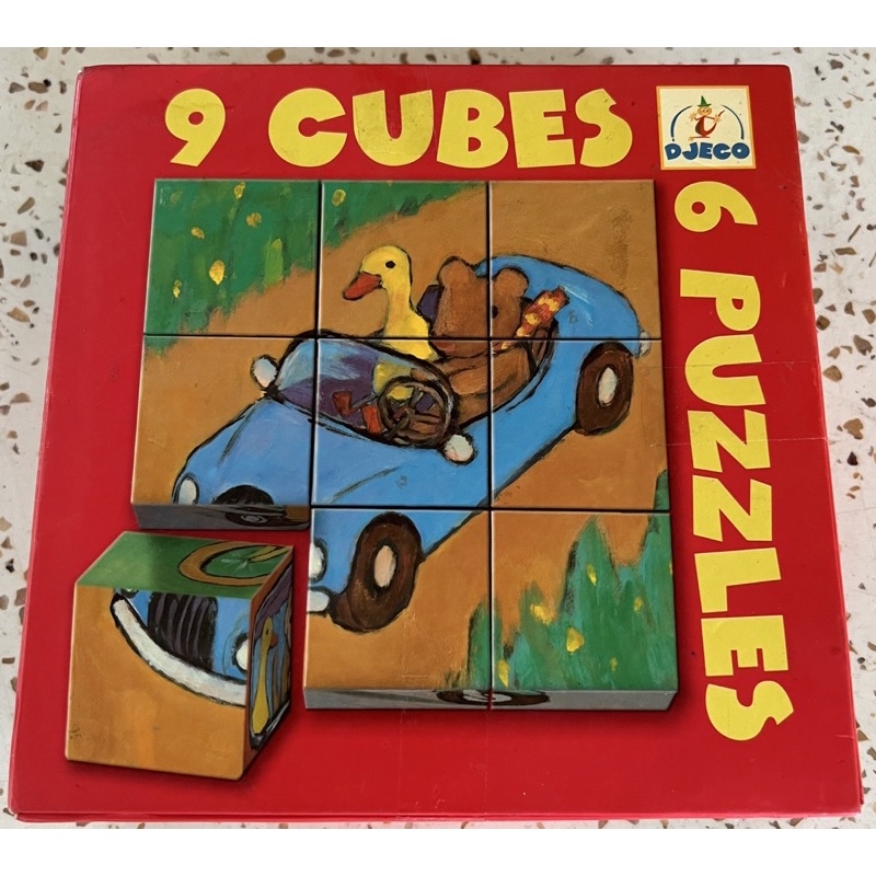 E44.  9 Cubes 6 Puzzles ของ D JECO