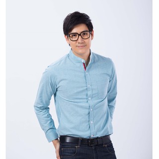 เสื้อเชิ้ต Quattro Shirt รุ่น Chino Collar (เสื้อเชิ้ตแฟชั่น เชิ้ตทำงาน) #พร้อมส่ง