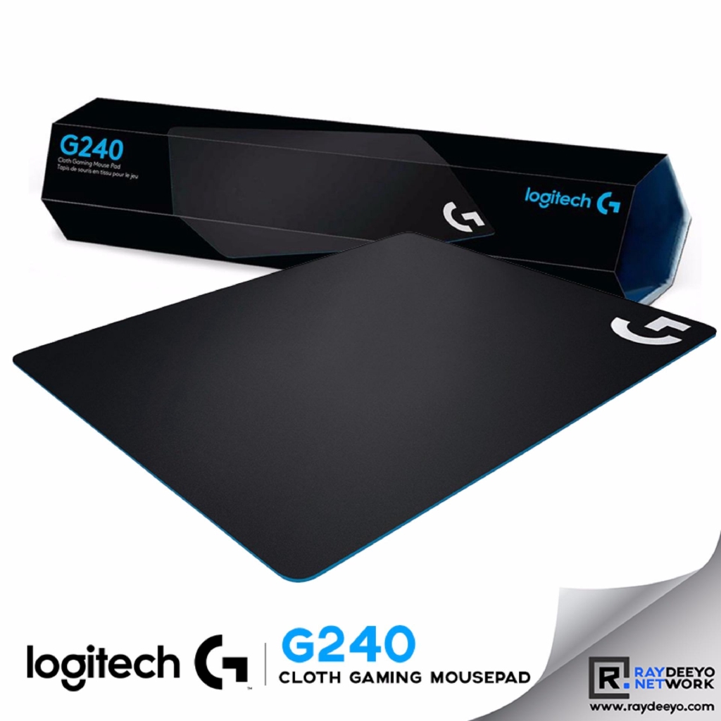 แผ่นรองเมาส์เกมมิ่งผ้า LOGITECH G240 [340 x 280mm]