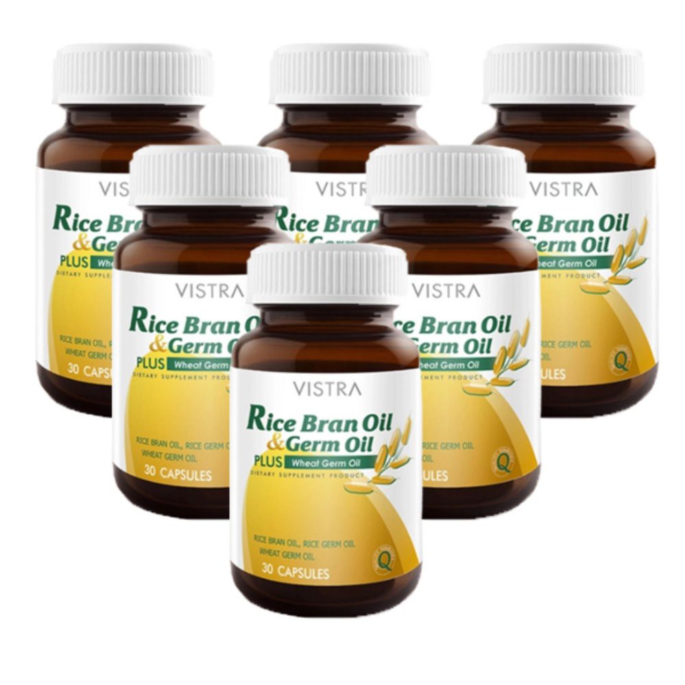 Vistra Rice Bran Oil & Germ Oil Plus 40 แคปซูล ลดโคเลสเตอรอล ช่วยบำรุงสมอง - รูปที่ 4