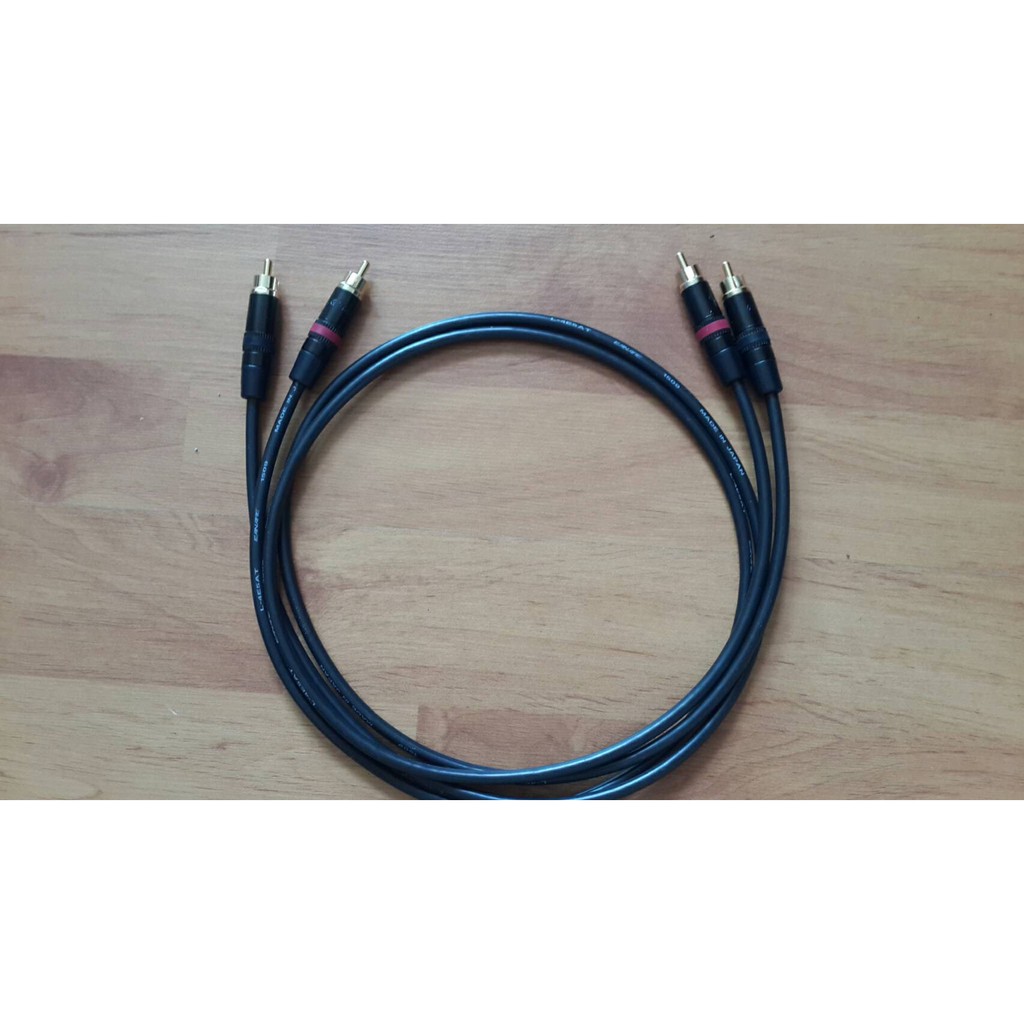 สาย RCA Canare L-2E5AT (MADE IN JAPAN) แบบ 2 เส้น