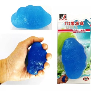 บอลยางบริหารมือ บอลบีบมือ บีบคลายเครียด บริหารมือ และ เส้นฟอกไต  Gel Ball Hand Exerciser Shell Shape