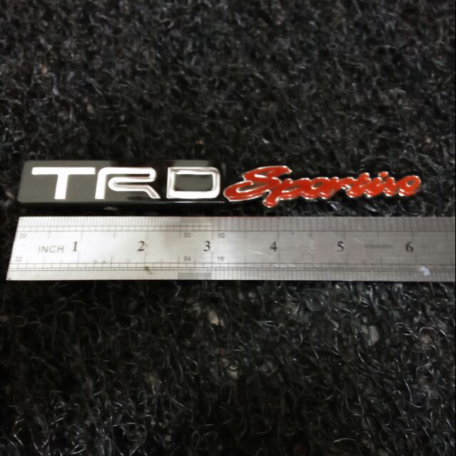 EMBLEM โลโก้ TRD SPORTIVO