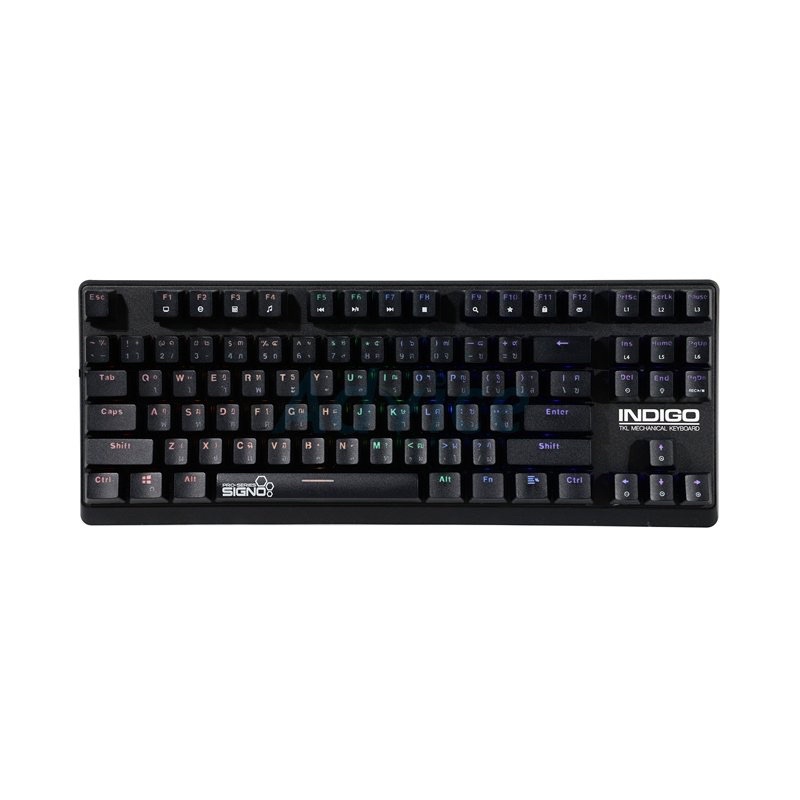 Signo Pro-Series KB-718 Indigo TKL Mechanical Gaming Keyboard