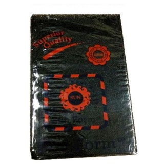 ฟองน้ำล้างรถใยบวบดำ Sun Form ขนาด 2 * 5 * 8 นิ้ว