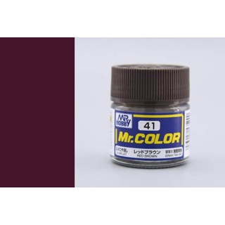 สีสูตรทินเนอร์ Mr.Color C41 RED BROWN