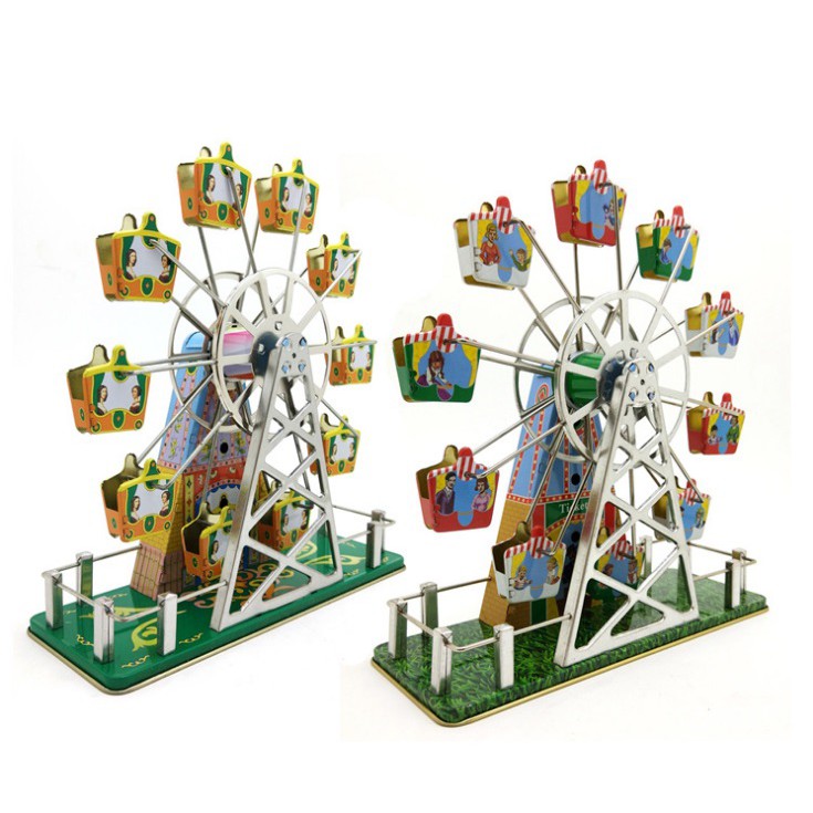 Classic Toy ของเล่นโบราณ ของเล่นสังกะสี ไขลาน MS-488