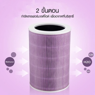 ไส้กรอง เครื่องฟอกอากาศ Xiaomi Air Purifier Filter  Xiaomi รุ่น Antibacterial (สีม่วง)